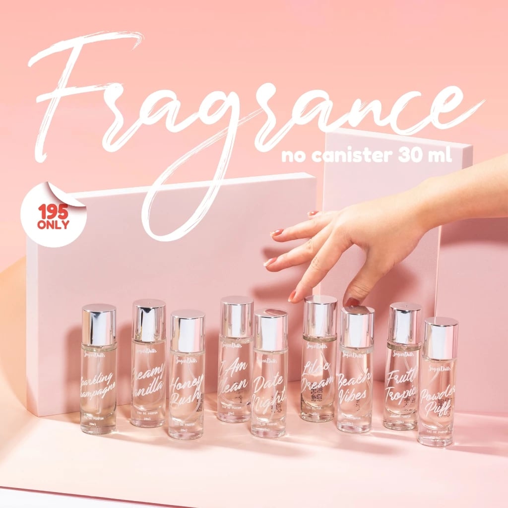 Sugar Dolls Fragrance 30ml with Canister Long Lasting Scents Perfume