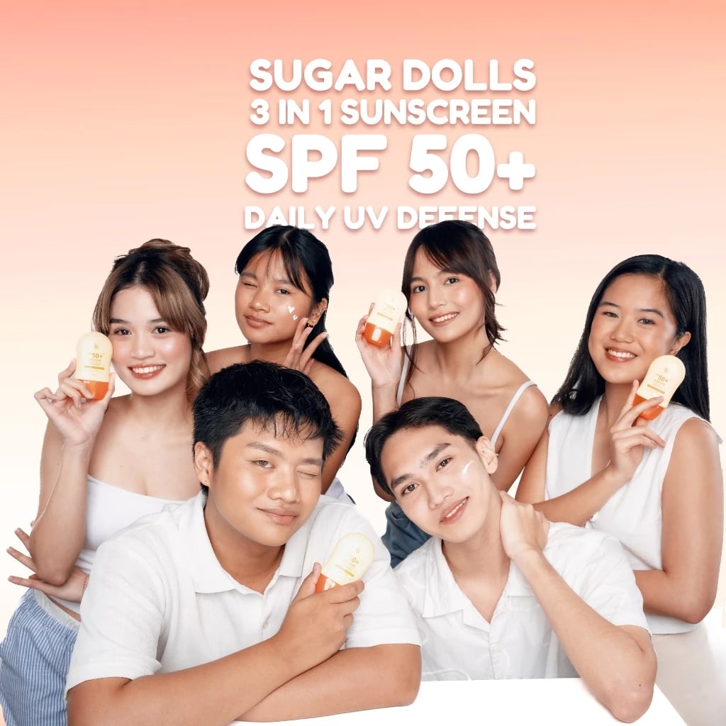Sugar Dolls Sunscreen 60ml New and Improved Sun Protect Skin Facial Skincare Comfort Skin Repair