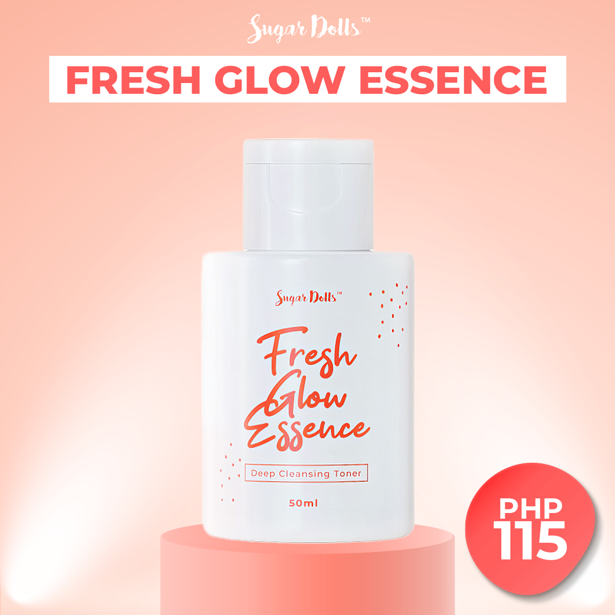 Sugar Dolls Fresh Glow Essence 50ML (Toner) Only