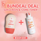 Sugar Dolls 60ml Sunscreen + Fresh Glow Essence Toner 120ml The Alternative Maintenance set
