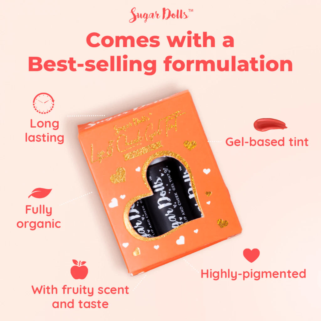 Sugar Dolls Lip And Cheek Gel Tint Trio