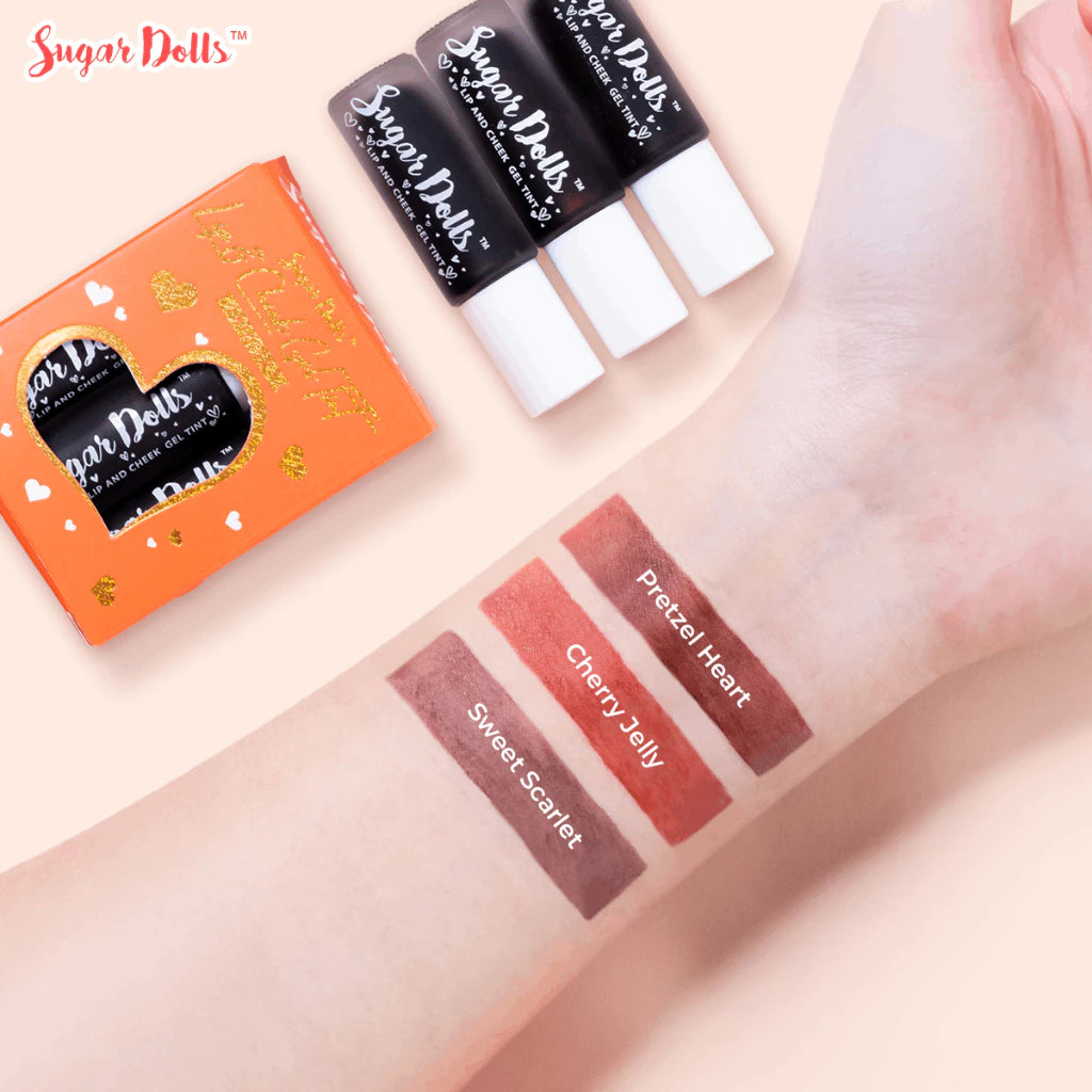 Sugar Dolls Lip And Cheek Gel Tint Trio