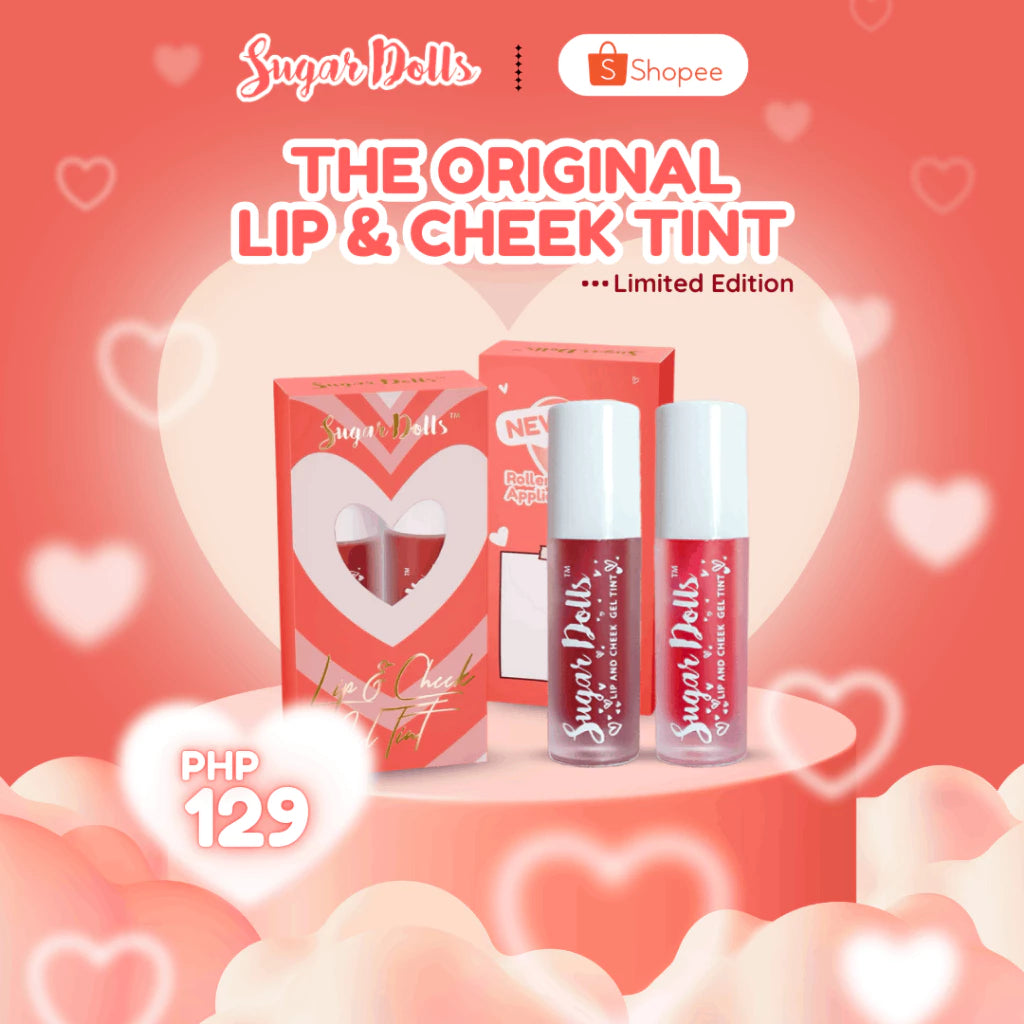 Sugar Dolls Valentine’s Lip and Cheek Tint Gift Set