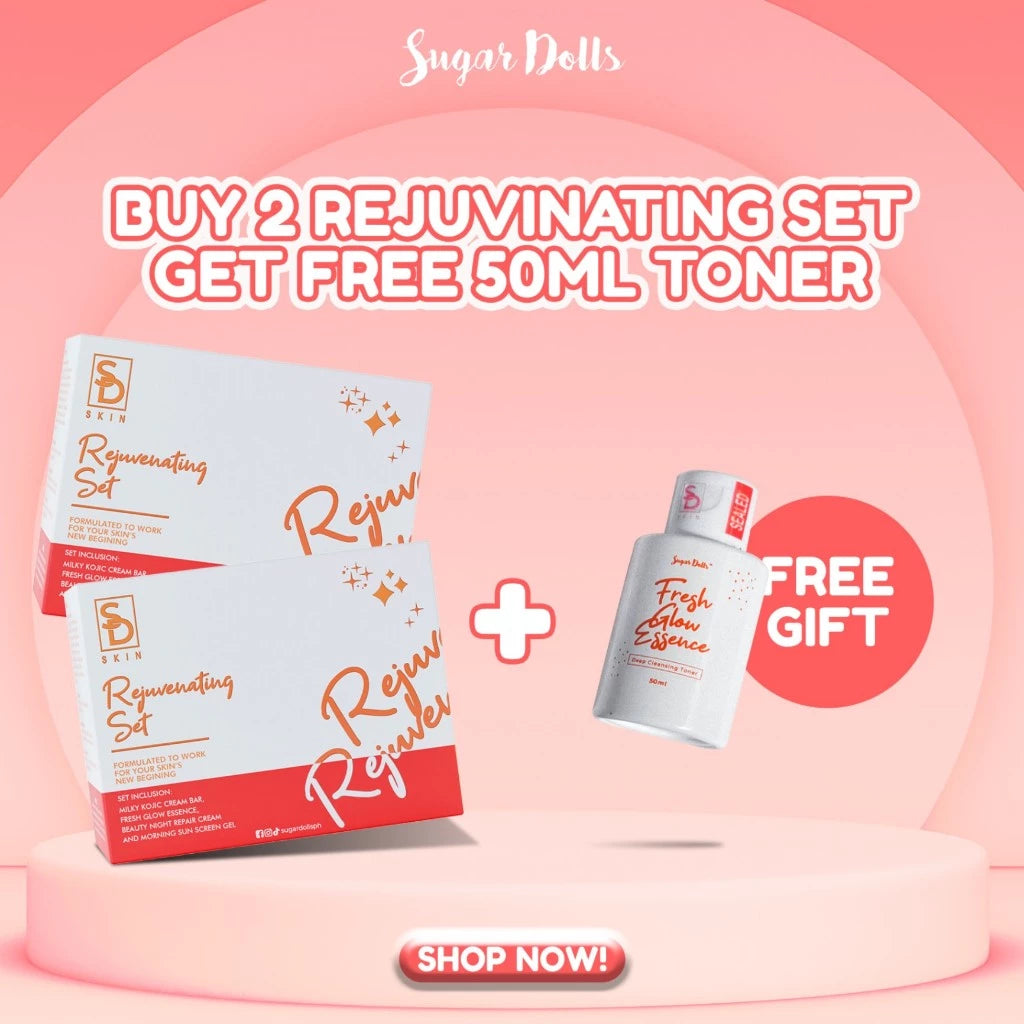 Sugar Dolls Buy 2 Rejuvenating Set Get 1 Free Toner 50ml Skincare Skin Repair Comfort Anti Aging