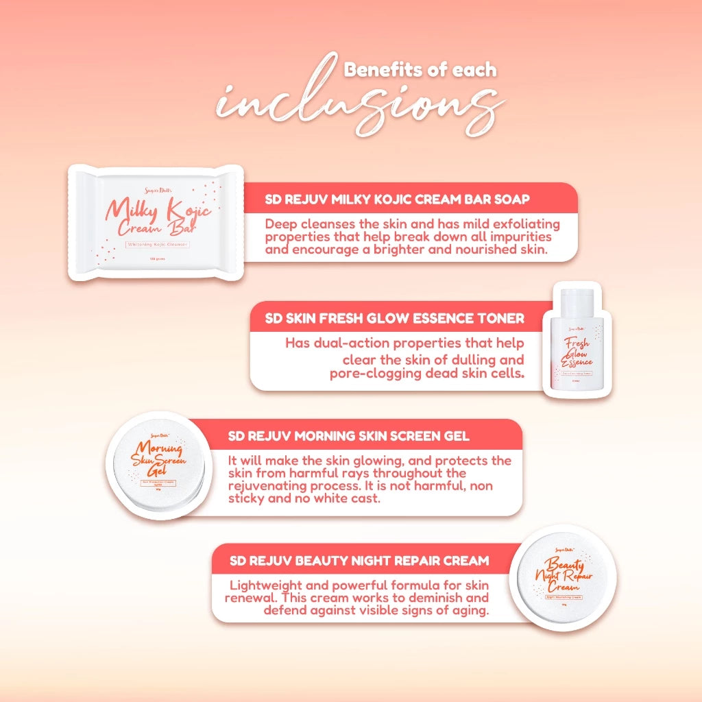 Sugar Dolls Rejuvenating Set Skincare Skin Repair Comfort Anti Aging