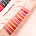 Sugar Dolls Lip & Cheek Gel Tint The Original Long Lasting, Pigmented, Lightweight, Makeup, Glossy
